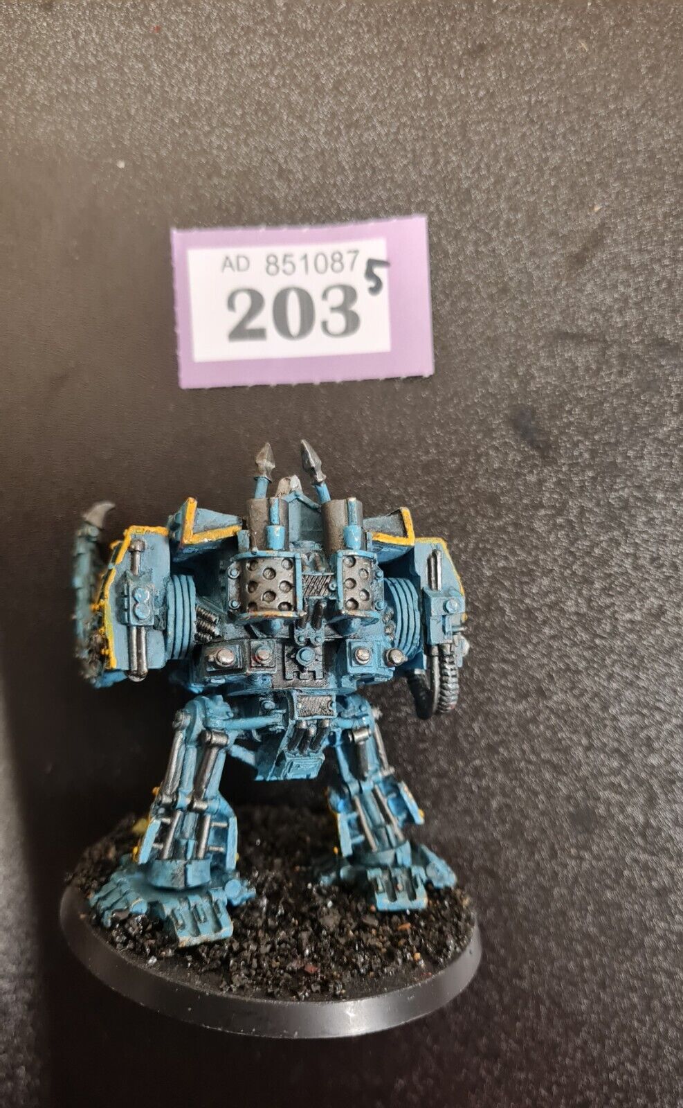 Warhammer 40k Chaos Space Marine Dreadnought Metal