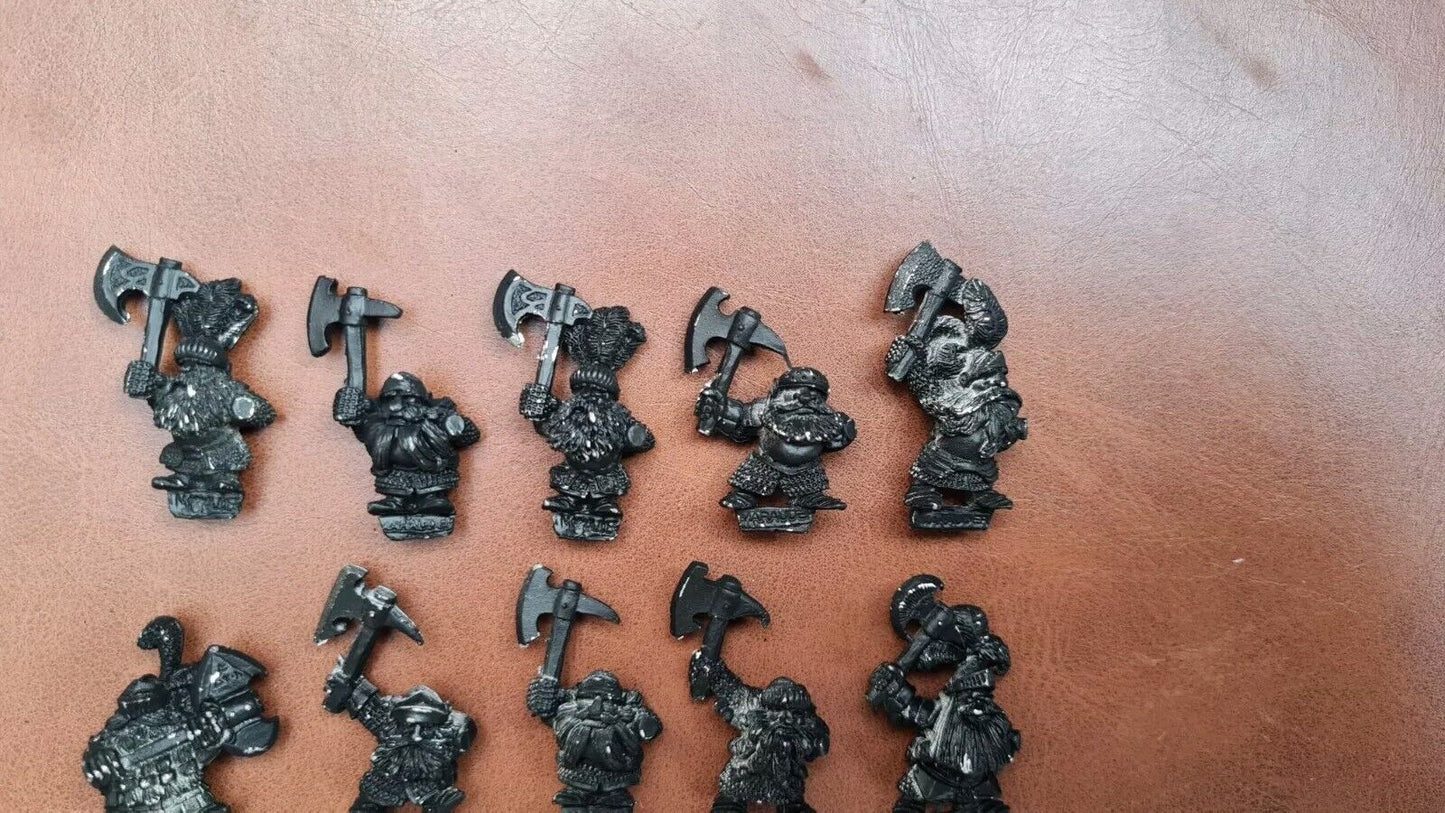 Warhammer Fantasy Dwarf Marauder Ironbreakers X 10