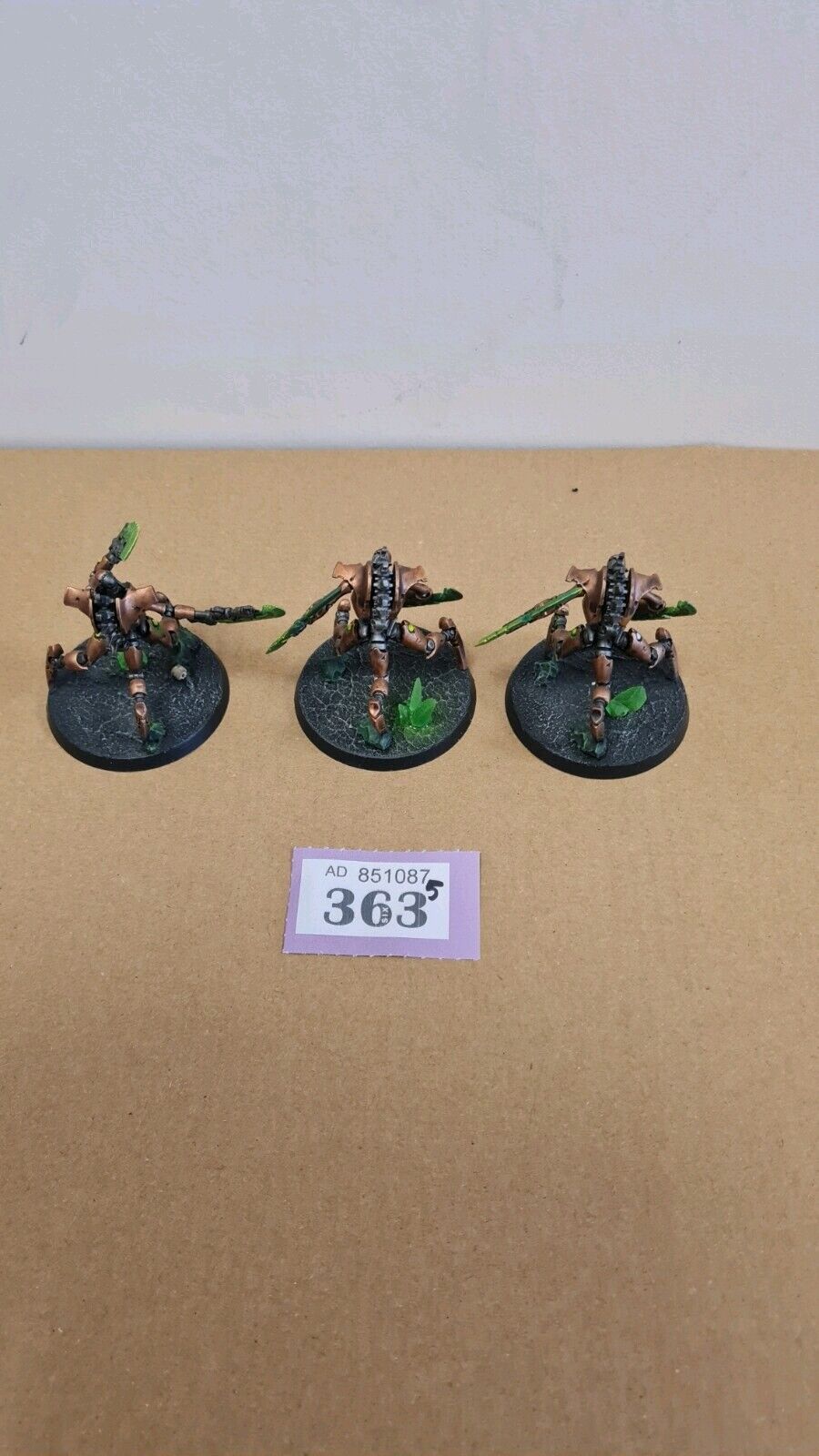 Warhammer 40k Necron Skorpekh Destroyers Nicely Painted