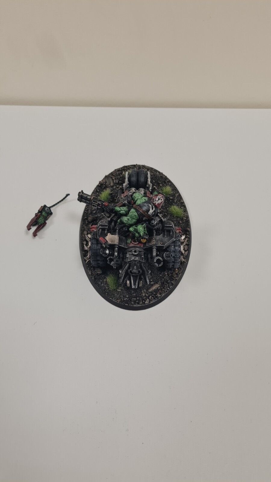 Warhammer 40k Ork Deffkilla Wartrike Nicely Painted