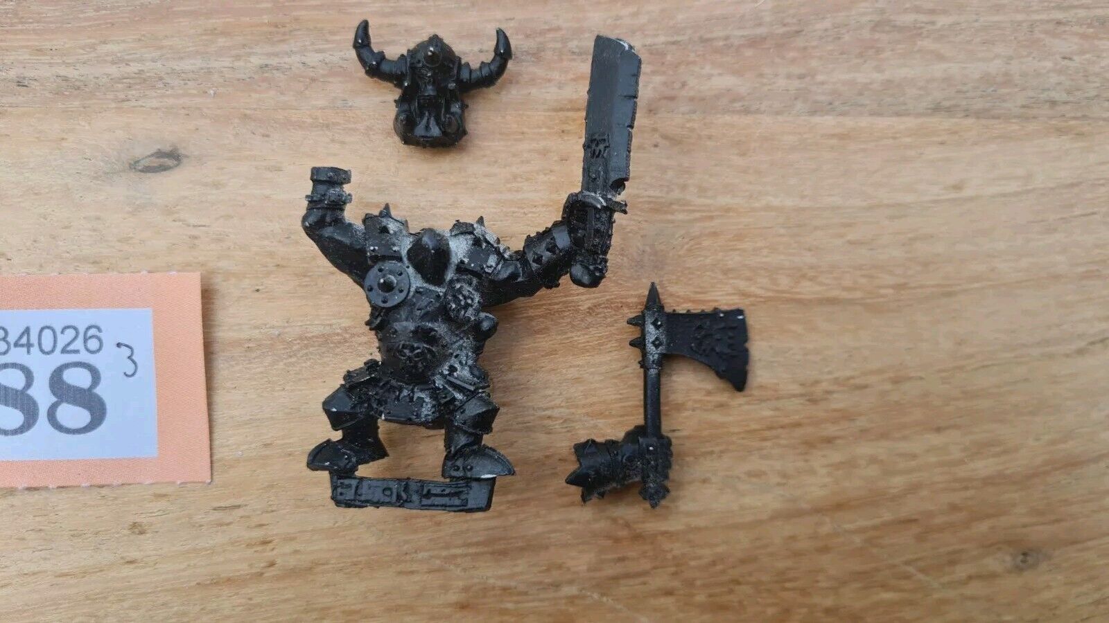 Warhammer Orc And Goblin Borgut Facebeater Metal