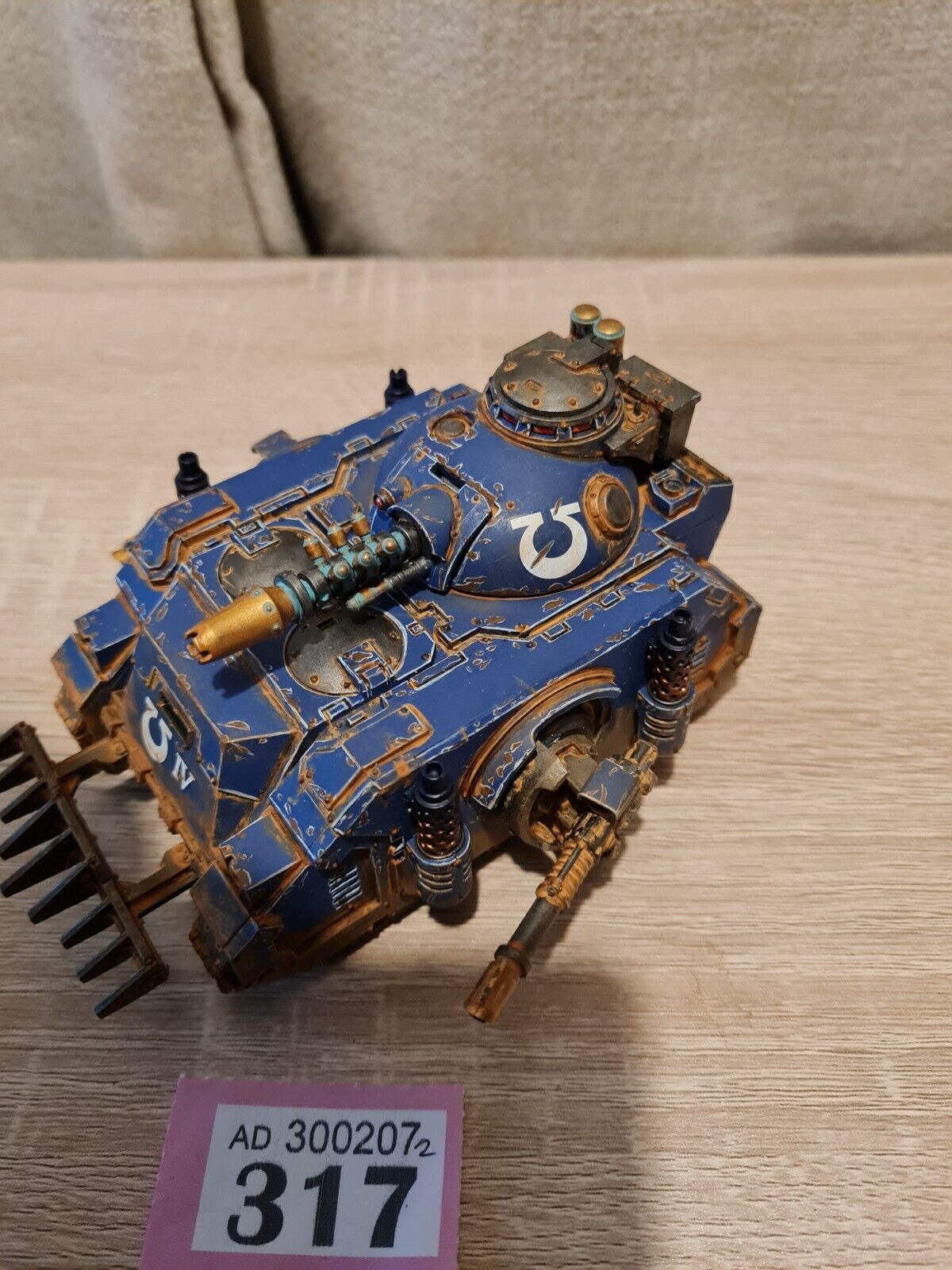 Warhammer Deimos Predator Battle Tank Nicely Painted