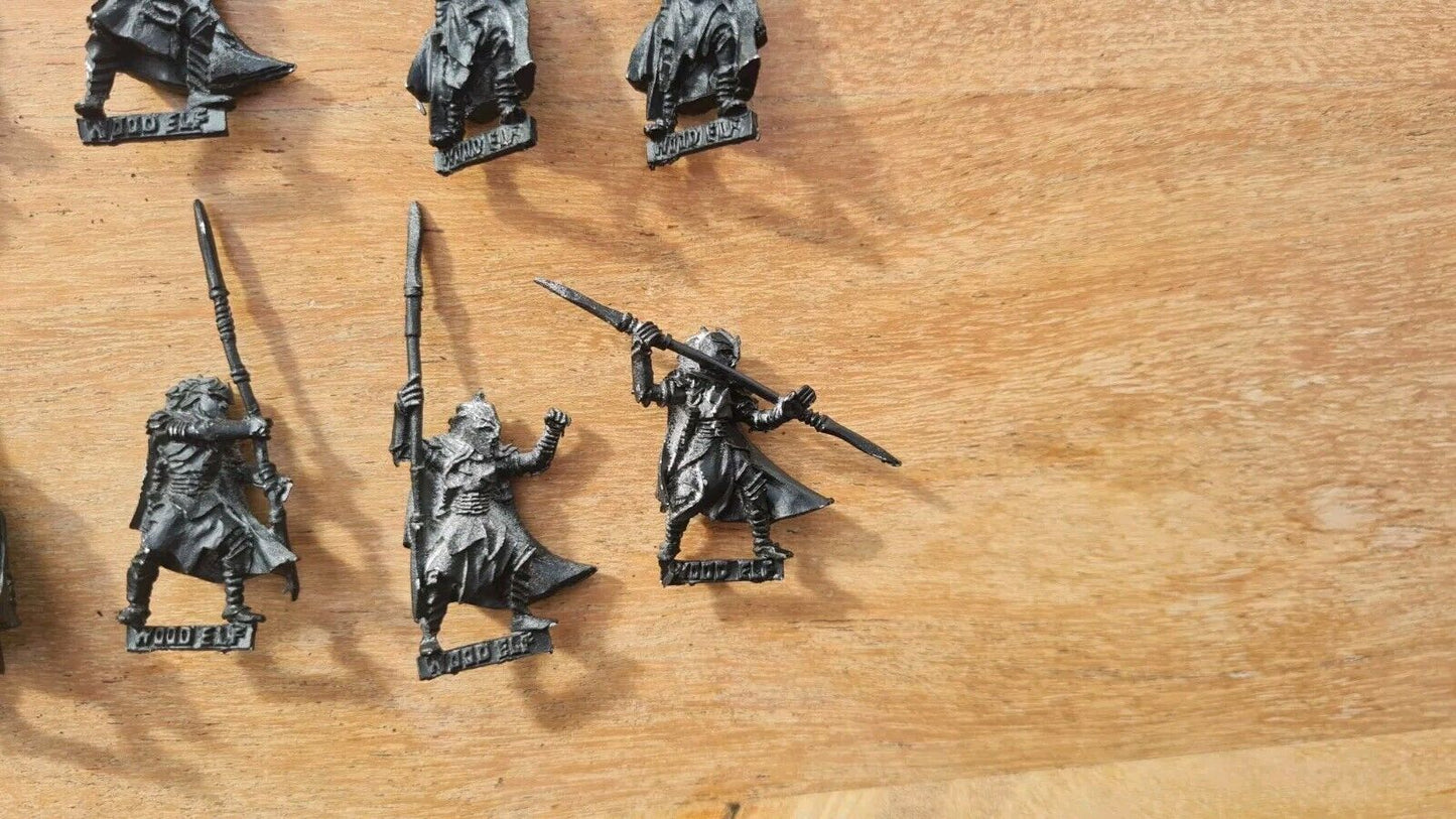 Warhammer Wood Elf Eternal Guard X 10 Metal