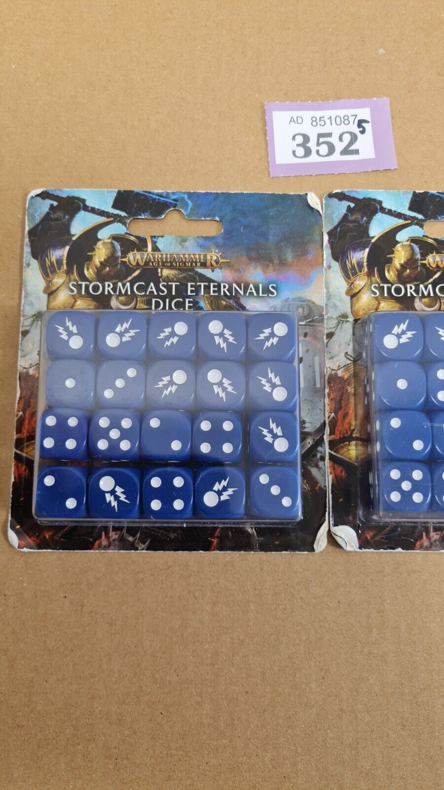 Warhammer Aos Stormcast Eternal Dice X 2