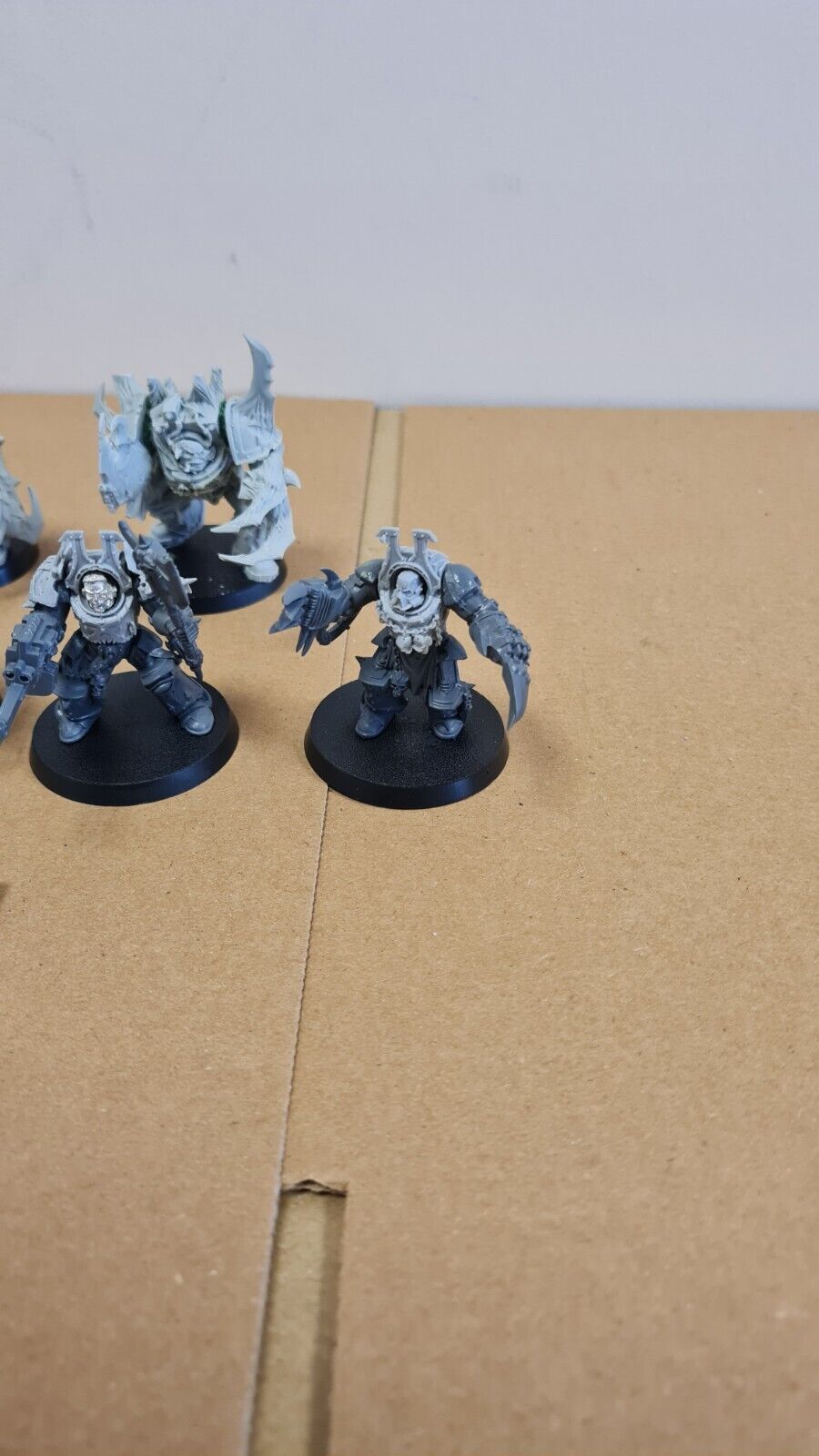 Warhammer 40k Chaos Space Marines Obliterators + 5 Terminators With Fw Parts