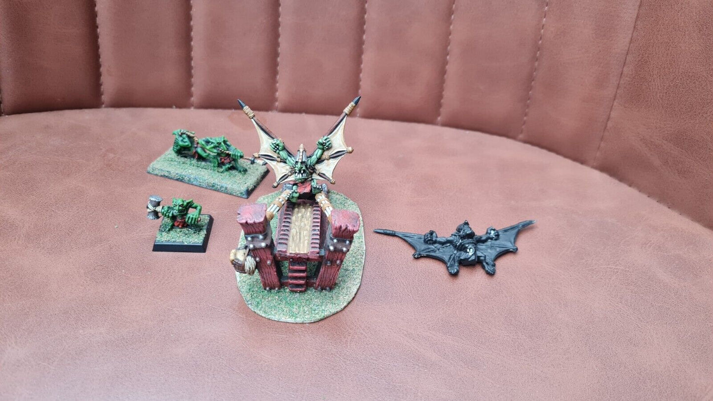 Warhammer Goblin Doom Diver Metal Nicely Painted