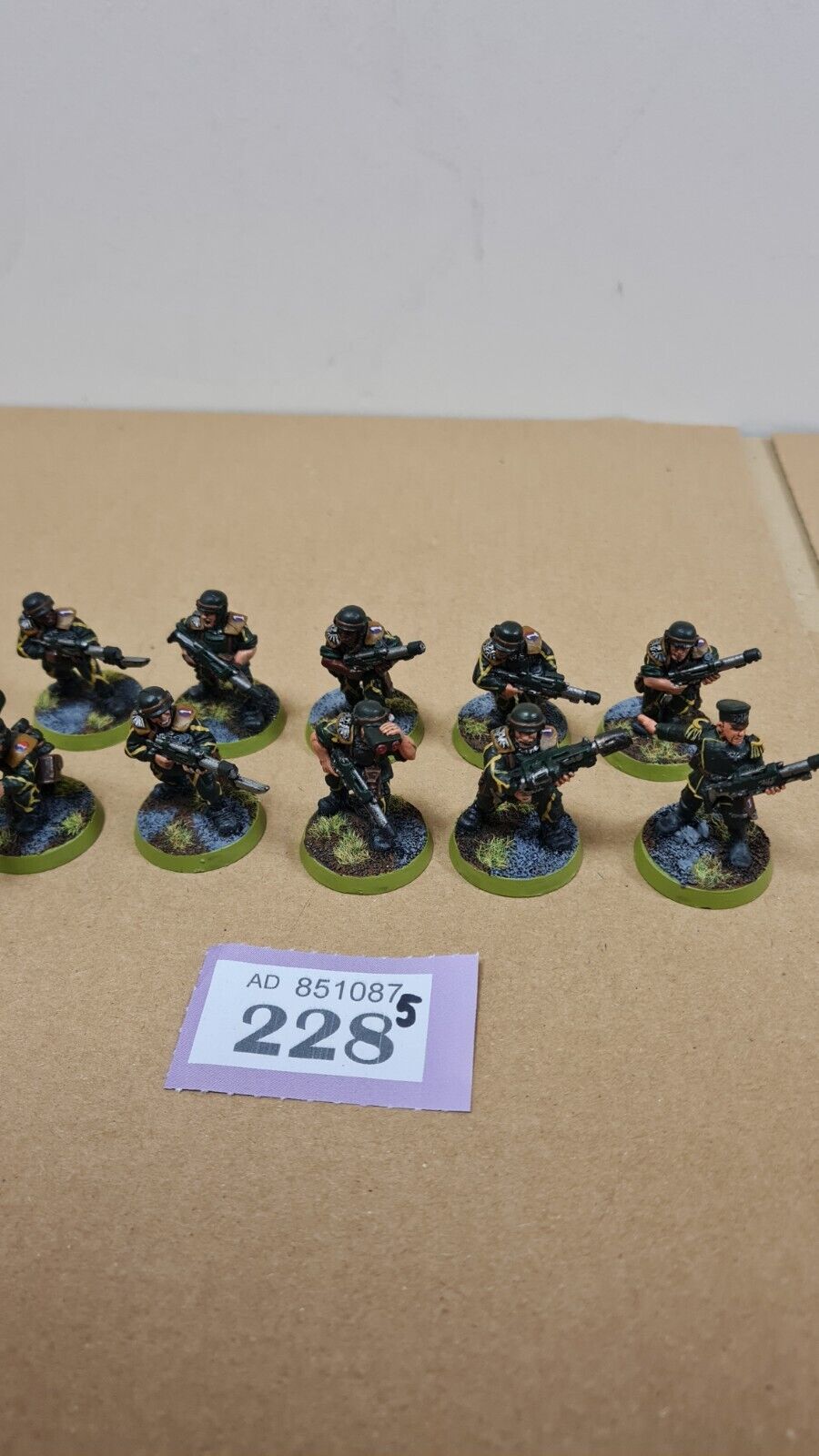 Warhammer 40k Astra Militarum Classic Cadian Squad Metal