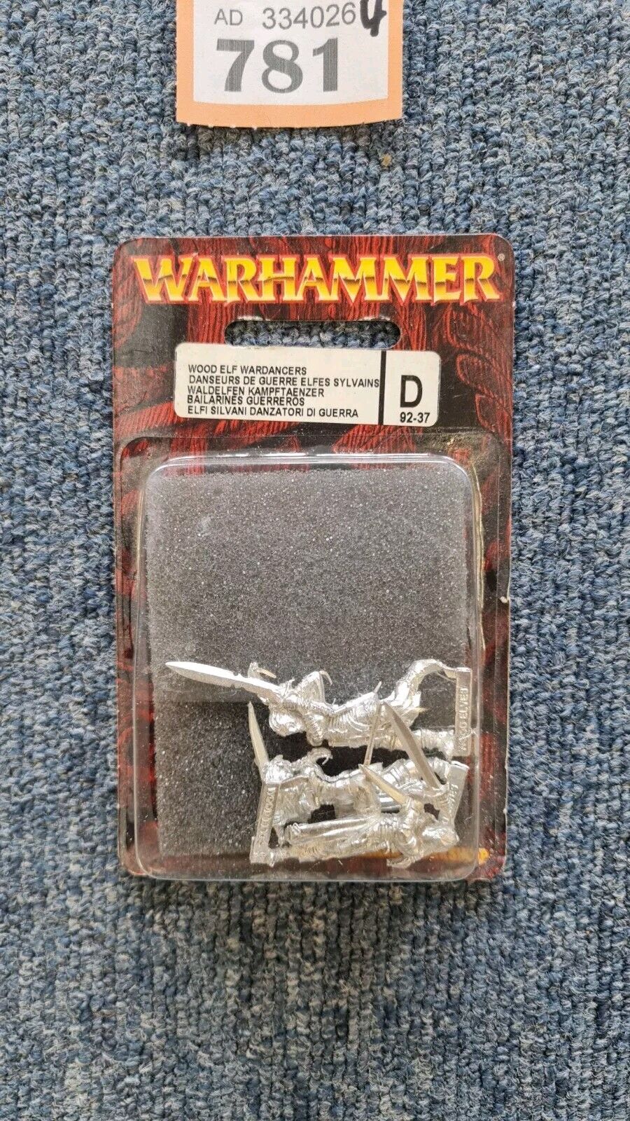 Warhammer Fantasy Wood Elf Wardancers Blister Pack