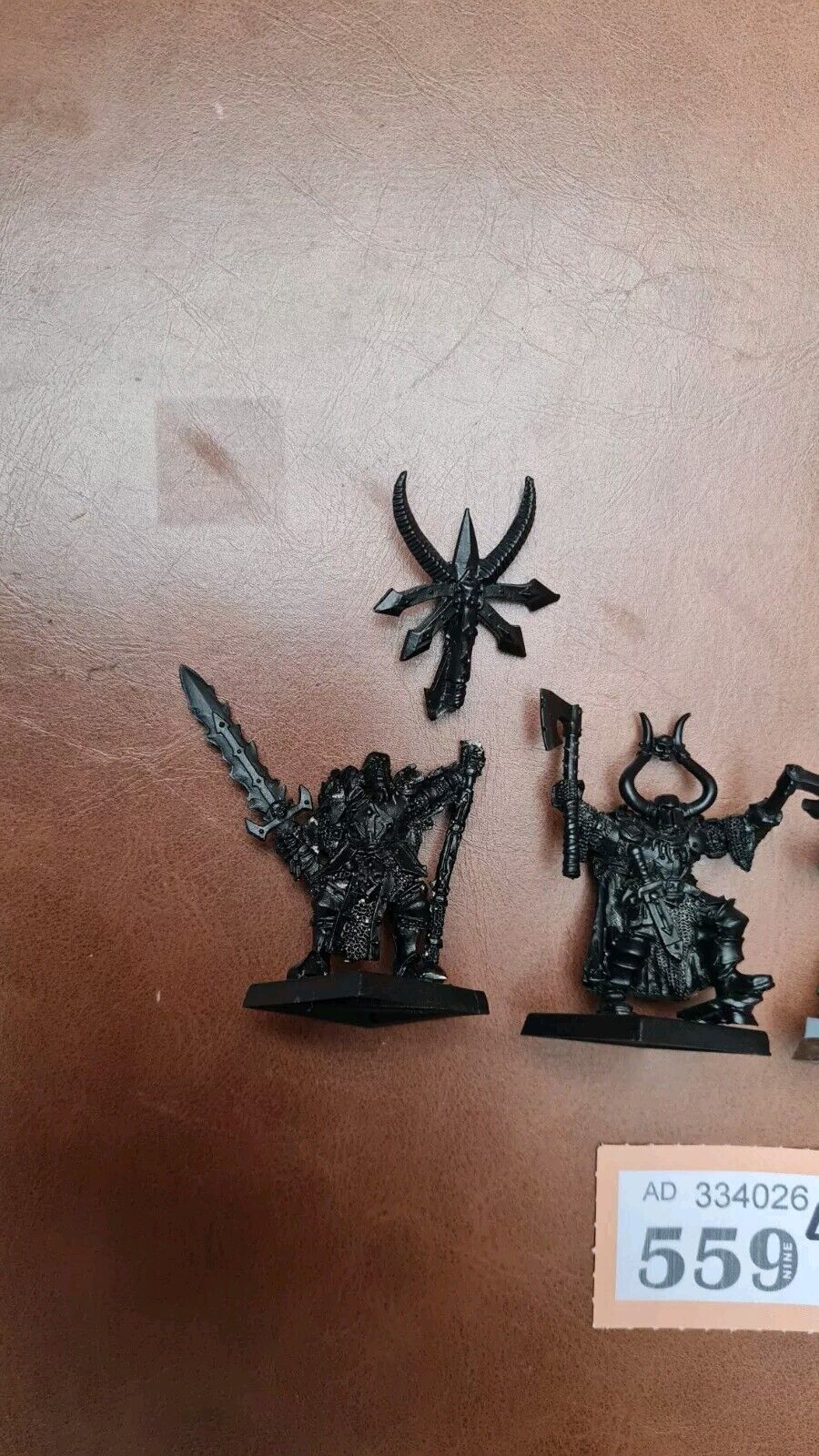 Warhammer Slaves To Darkness Chaos Warrior Characters X 4