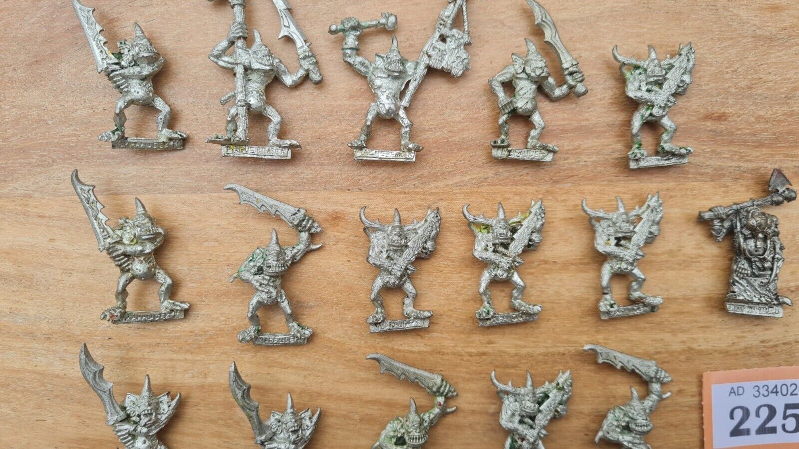 Warhammer Aos Chaos Classic Pleague Bearers X 15 With Command Plus Nurgle...