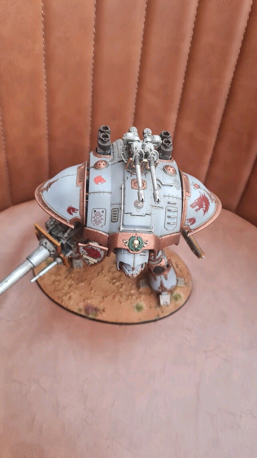 Warhammer 40k Imperial Knight Painted To Tabletop Standard