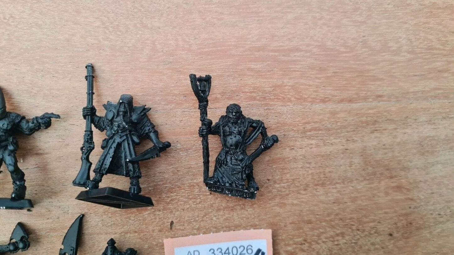 Warhammer Chaos Champion Set Metal Nurgle, Slaanesh, Tzeentch