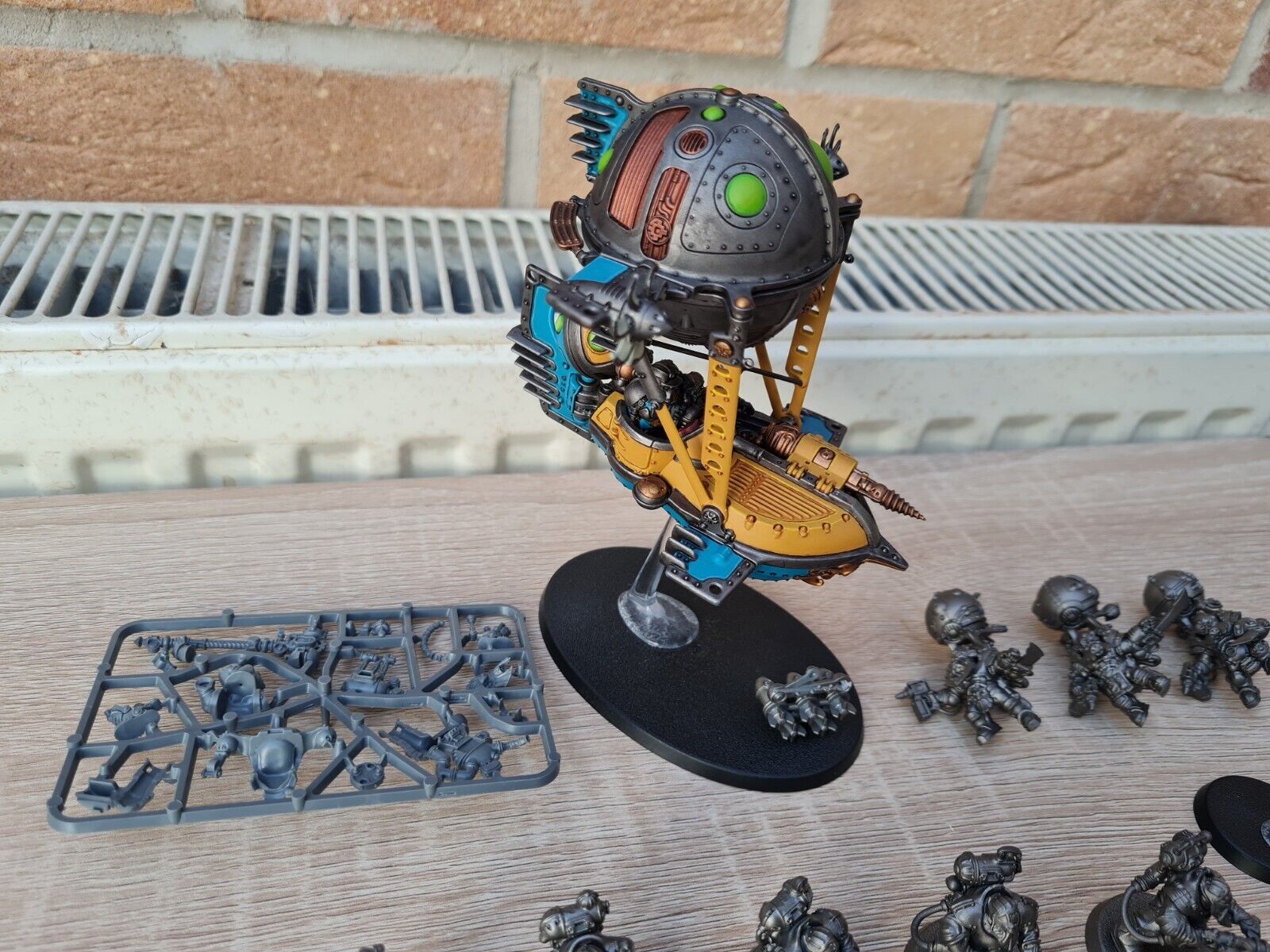 Warhammer Kharadron Starter Collection Gunhauler Nicely Painted