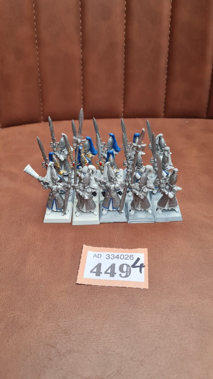 Warhammer High Elf Sword Masters Of Hoeth X 15 Metal