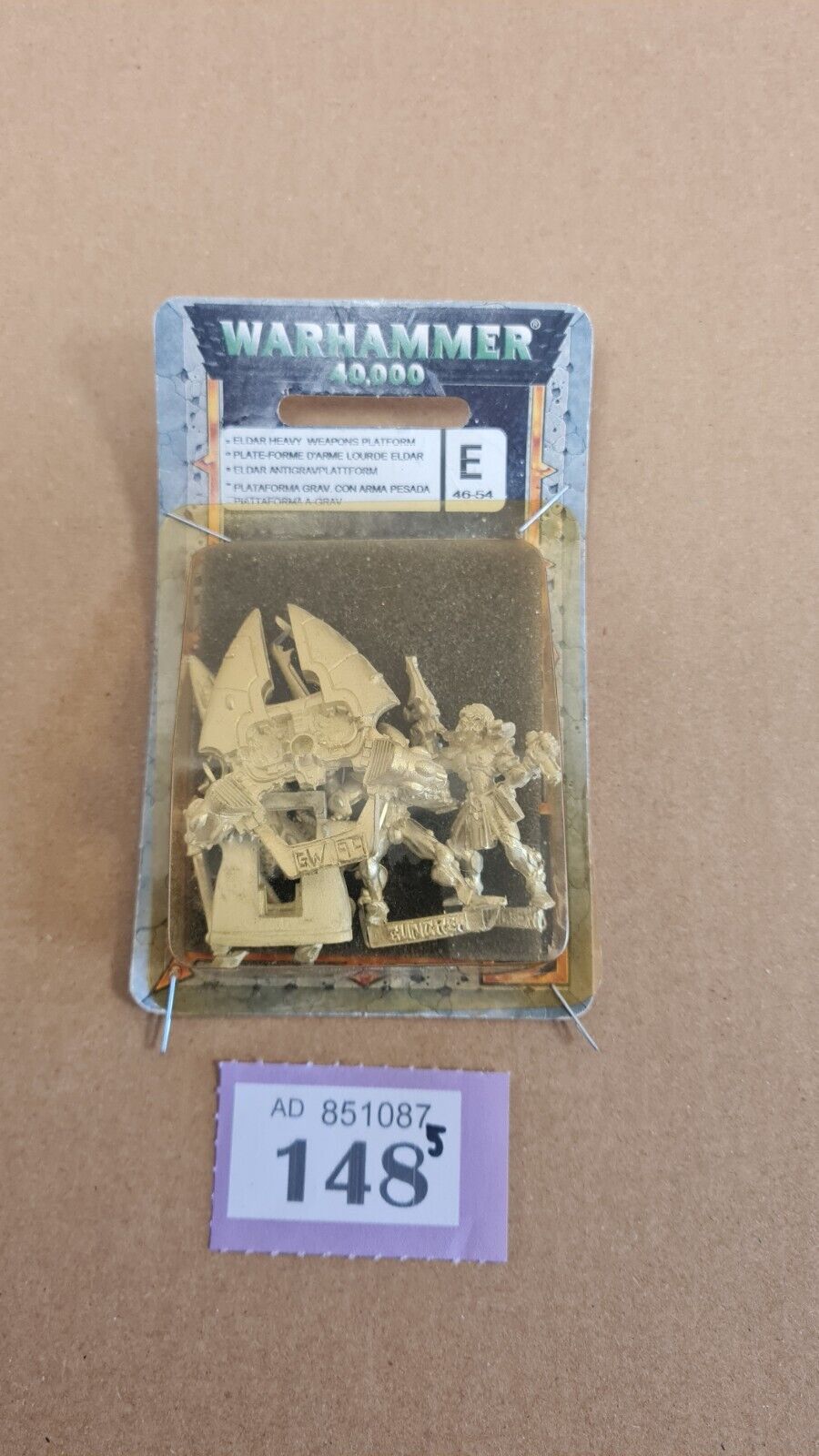 Warhammer 40k Eldar Aeldari Heavy Weapons Platform Blister