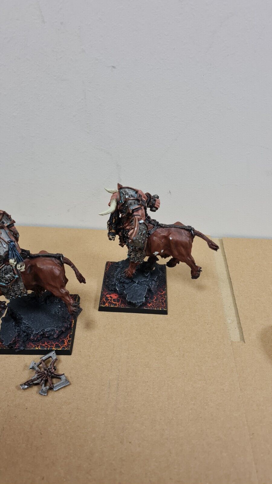 Warhammer Forgeworld Chaos Dwarf Bull Centaurs Well Painted