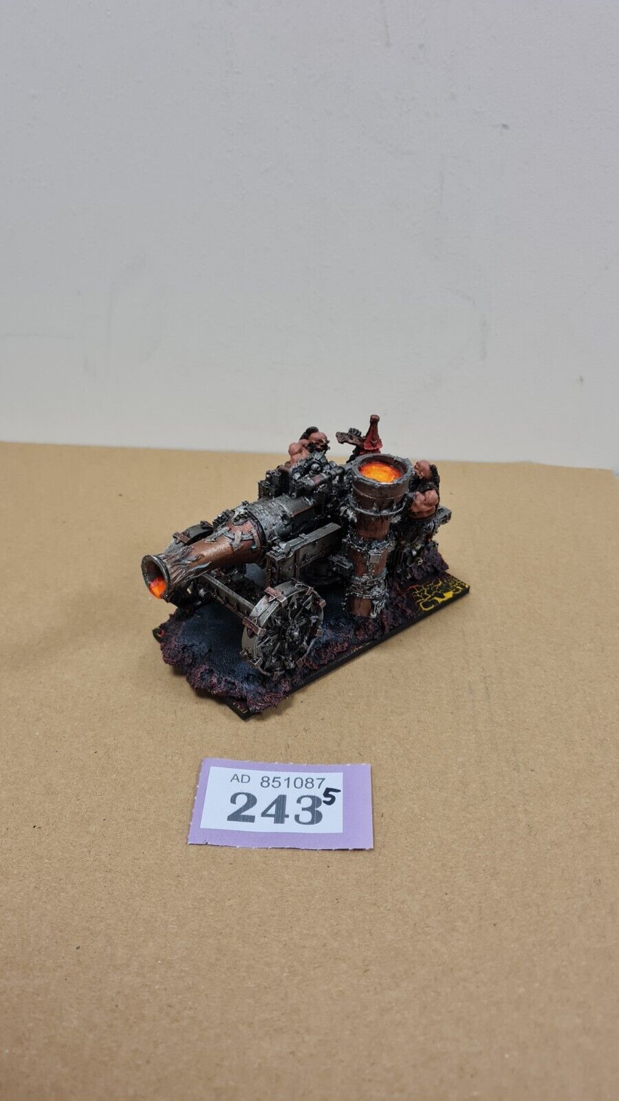 Warhammer Forgeworld Chaos Dwarf Magma Cannon Well Painted