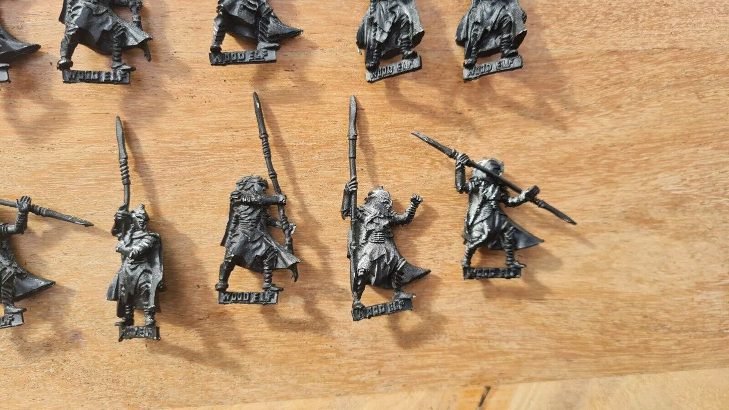 Warhammer Wood Elf Eternal Guard X 10 Metal