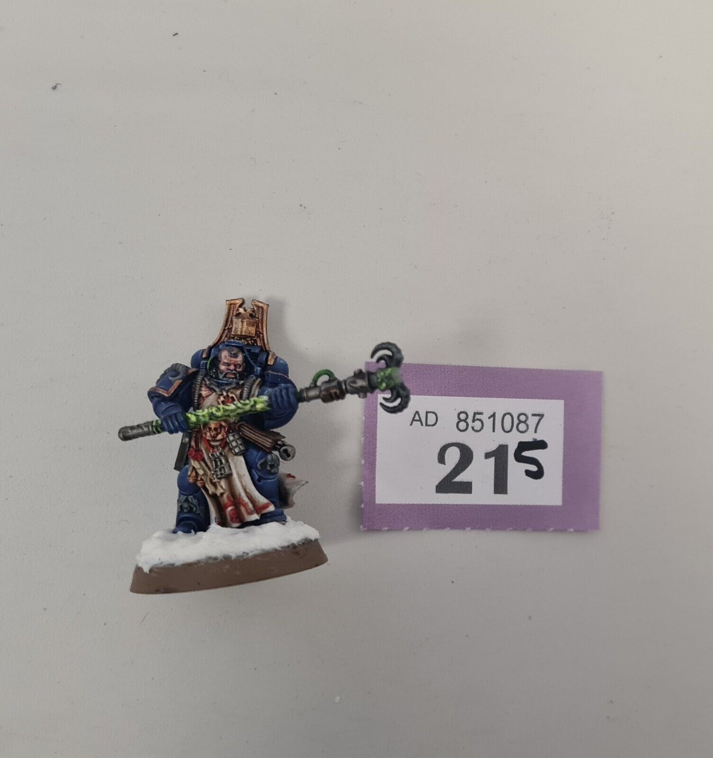 Warhammer 40k Space Marine Librarian Nicely Painted