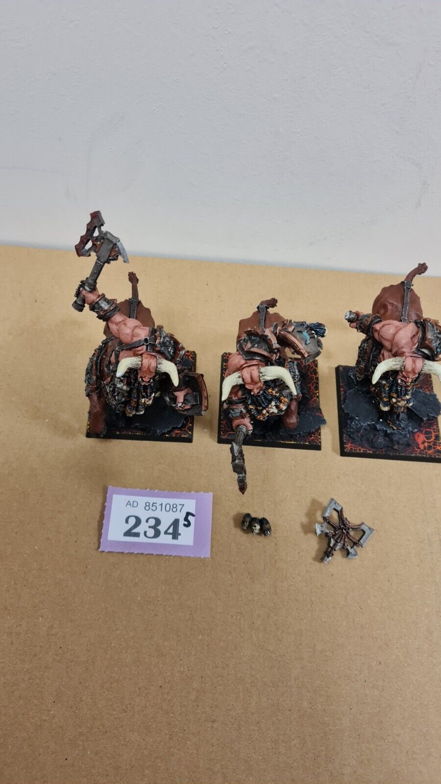 Warhammer Forgeworld Chaos Dwarf Bull Centaurs Well Painted