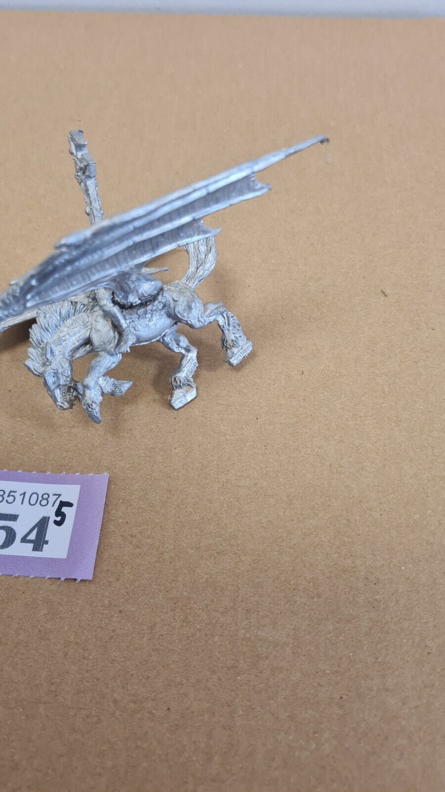 Warhammer Fantasy Dark Elf Sorcerer On Pegasus Metal