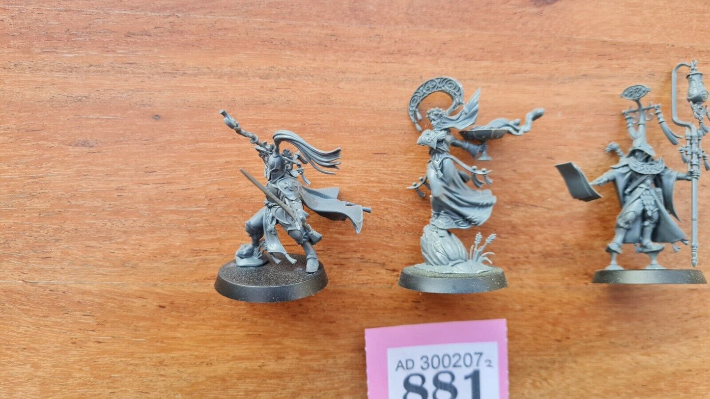 Warhammer Aos Lumineth Realm Lords Characters X 3