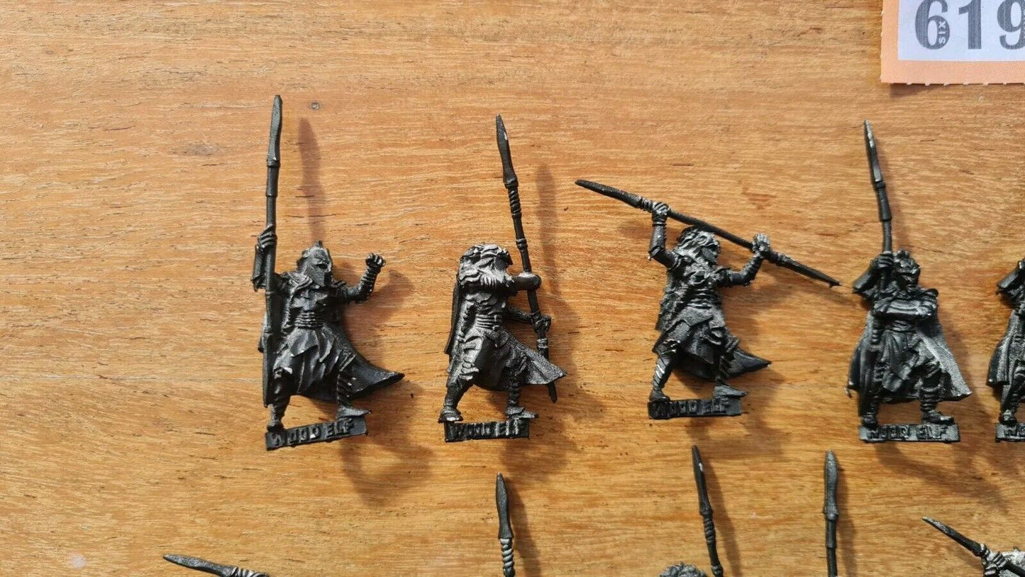 Warhammer Wood Elf Eternal Guard X 10 Metal