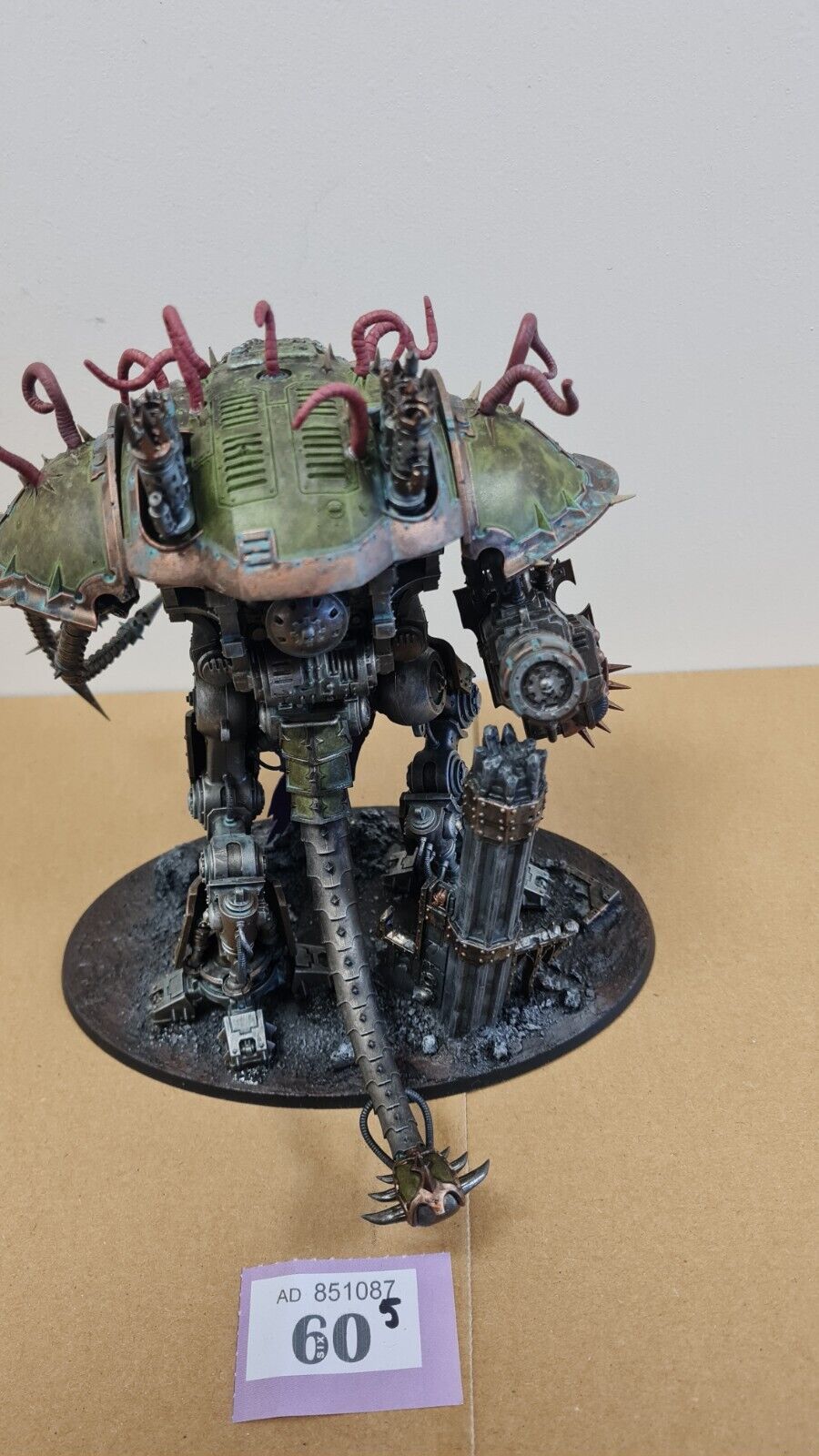 Warhammer 40k Chaos Knight Very Well Painted And Based