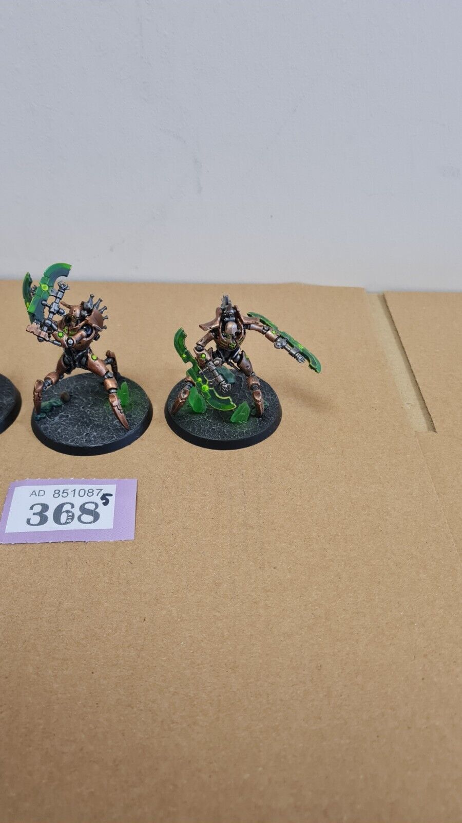 Warhammer 40k Necron Skorpekh Destroyers Nicely Painted