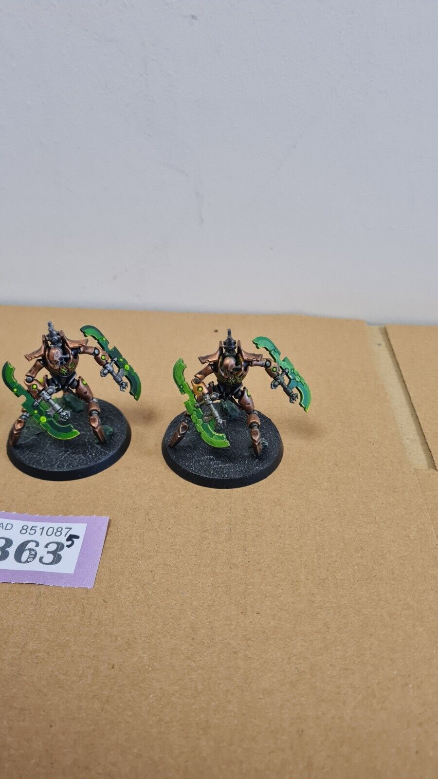 Warhammer 40k Necron Skorpekh Destroyers Nicely Painted