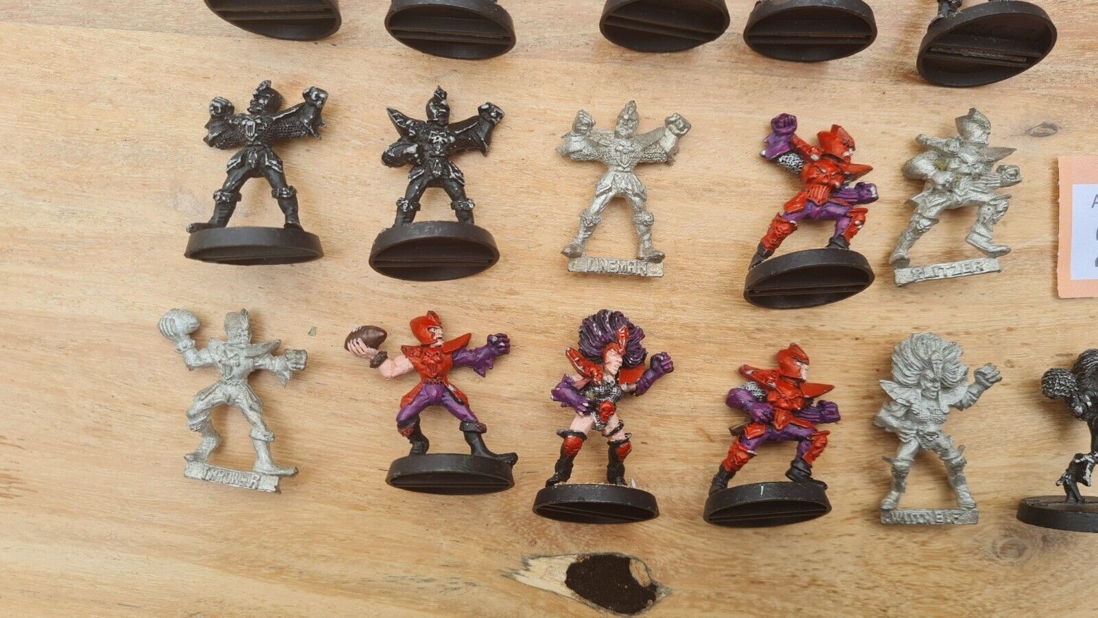 Warhammer Blood Bowl Team X 16 Metal