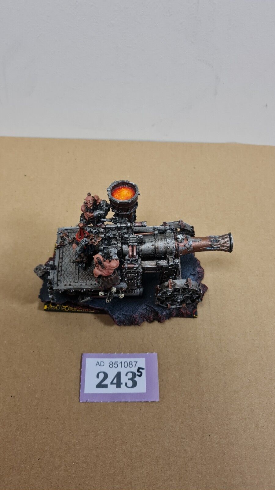 Warhammer Forgeworld Chaos Dwarf Magma Cannon Well Painted