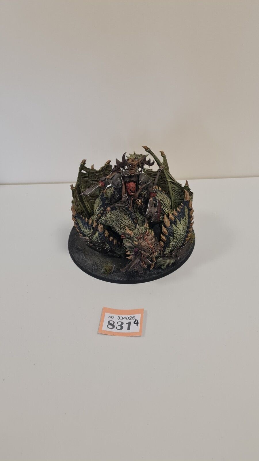 Warhammer Aos Orruk Warclans Megaboss On Maw-krusha Well Painted