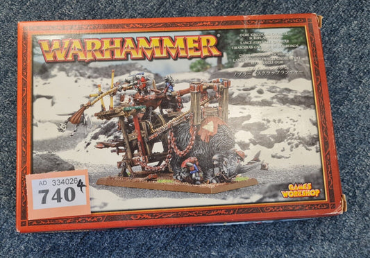 Warhammer Ogre Gnoblar Scrap Launcher Metal