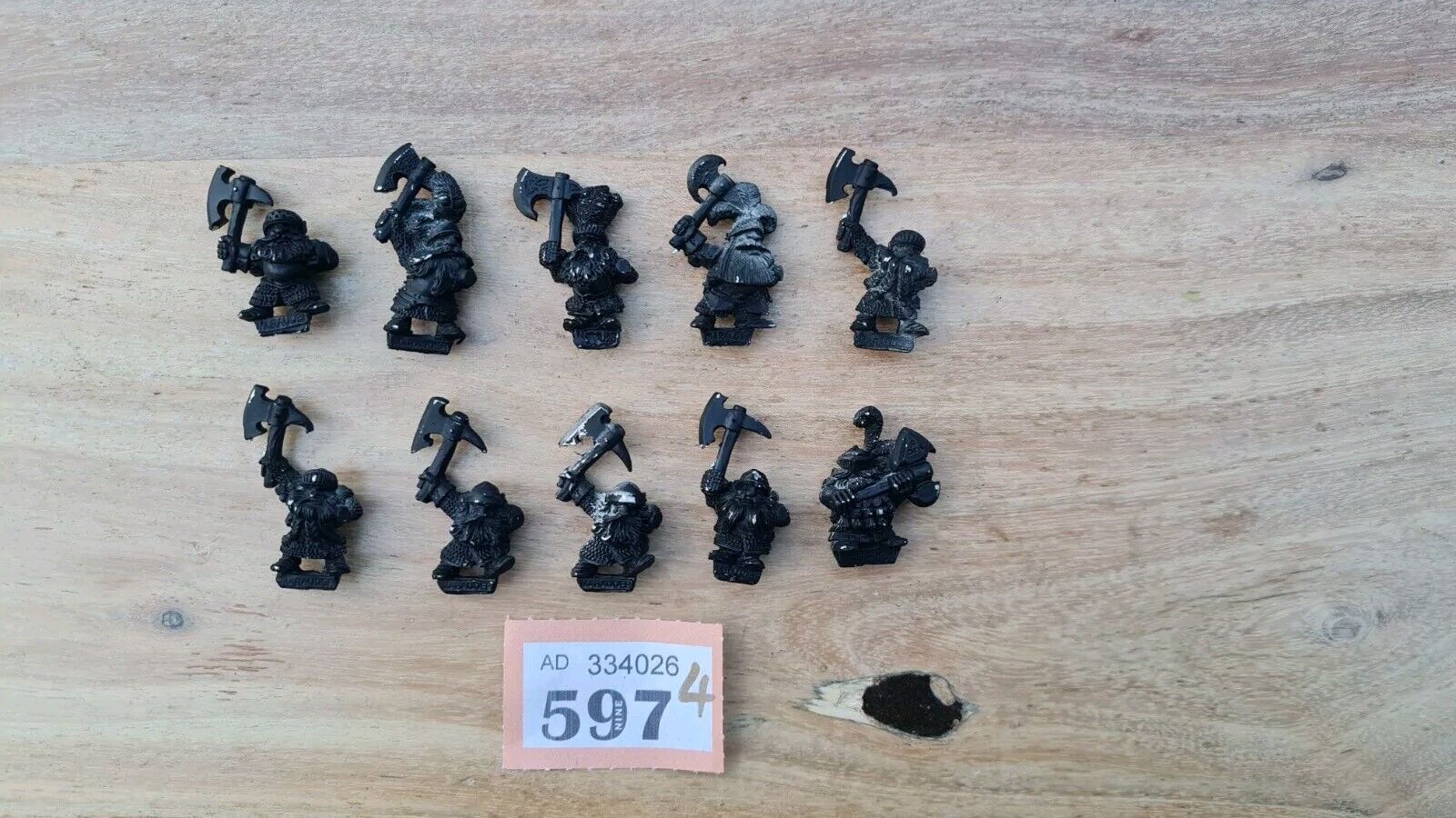 Warhammer Fantasy Dwarf Marauder Ironbreakers X 10