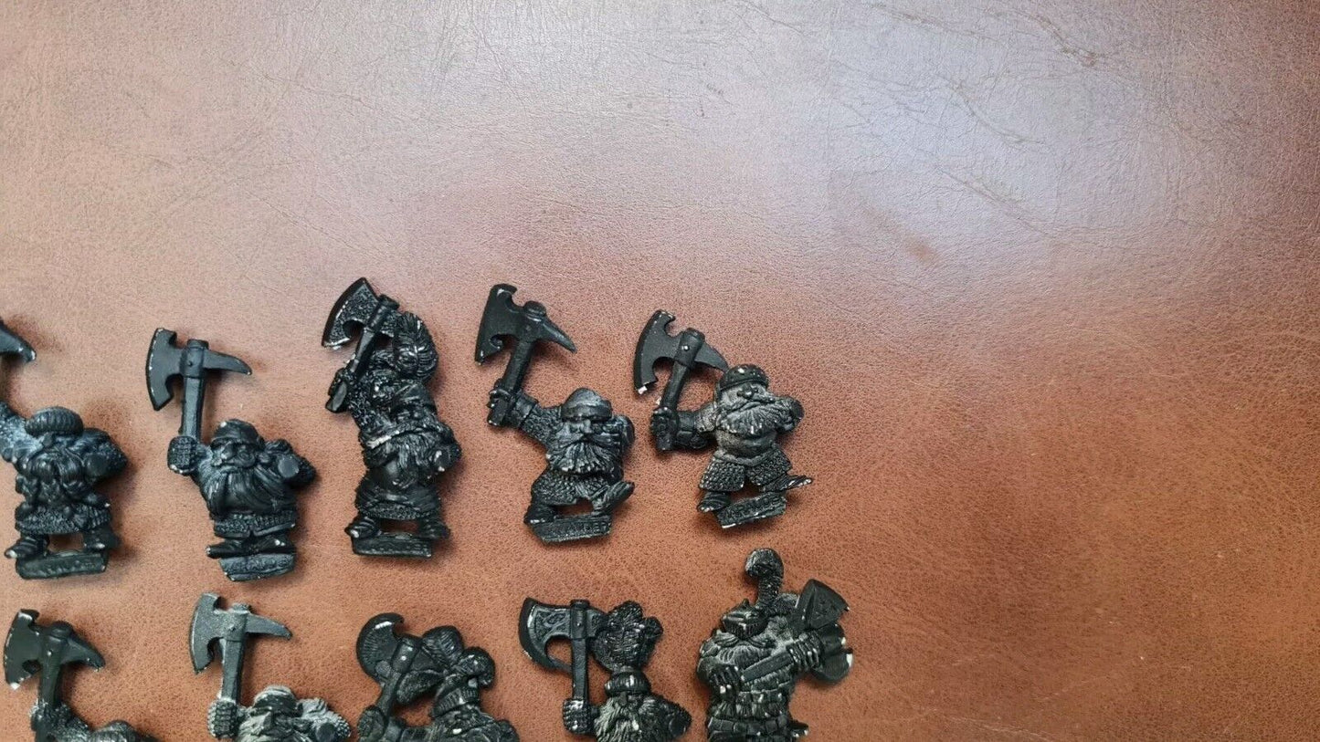 Warhammer Fantasy Dwarf Marauder Ironbreakers X 10