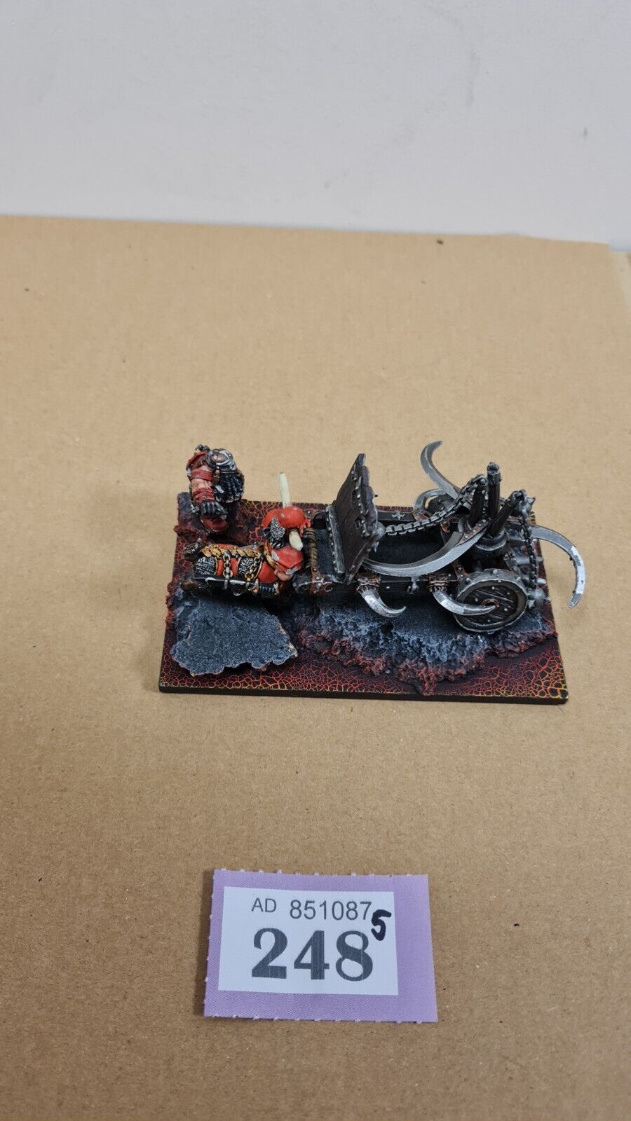 Warhammer Chaos Dwarf Whirlwind Warmachine Metal Nicely Painted