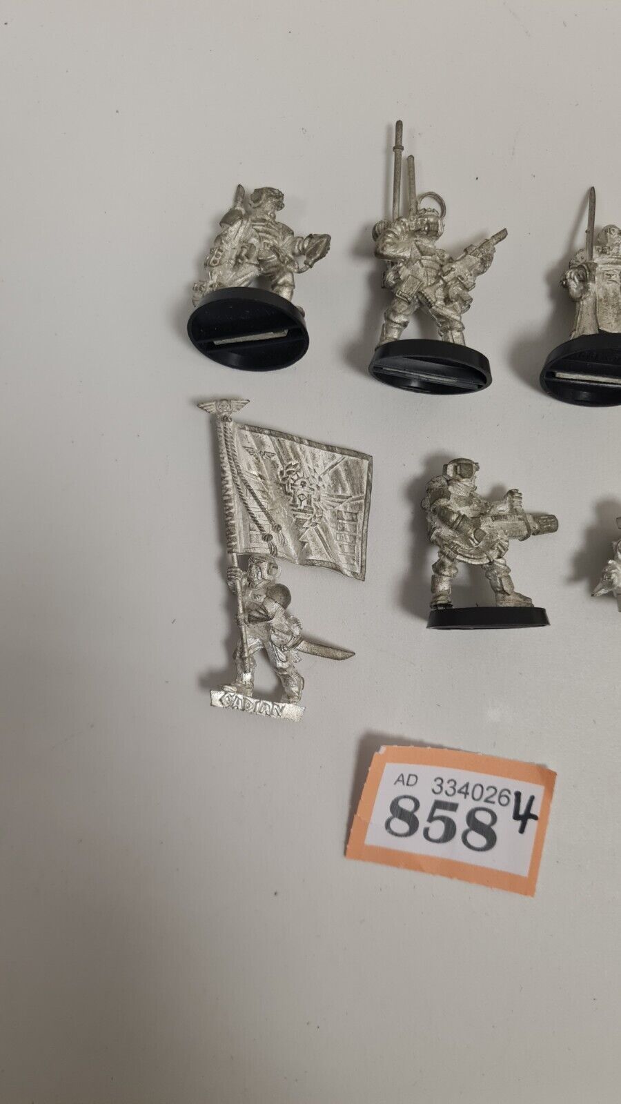 Warhammer 40k Astra Militarum Cadian Command Metal Oop