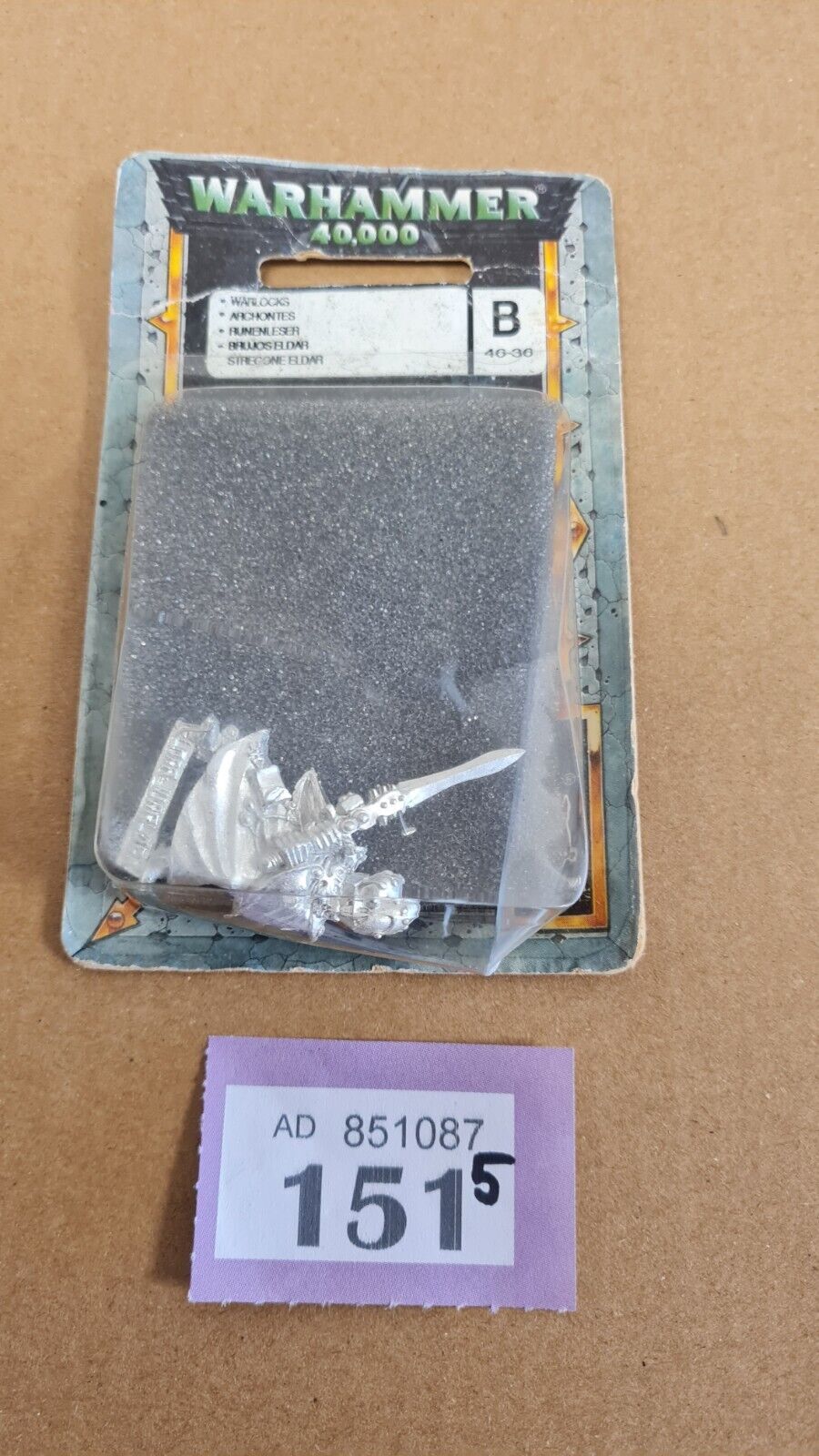 Warhammer 40k Eldar Warlock New In Blister