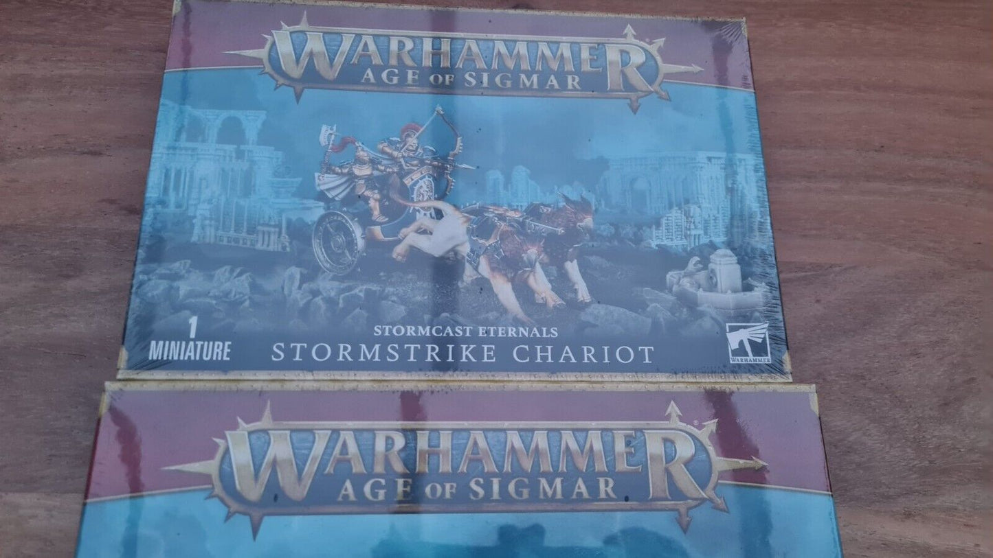 Warhammer Aos Stormcast Vigilors + Stormstrike Chariot