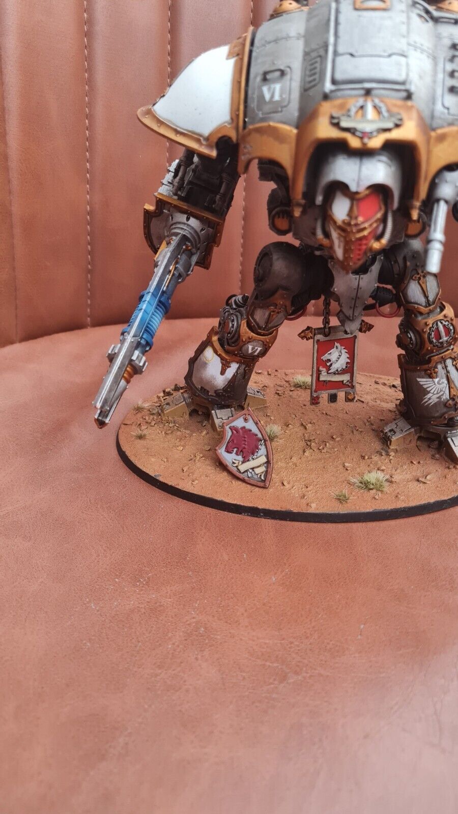 Warhammer 40k Imperial Knight Painted To Tabletop Standard