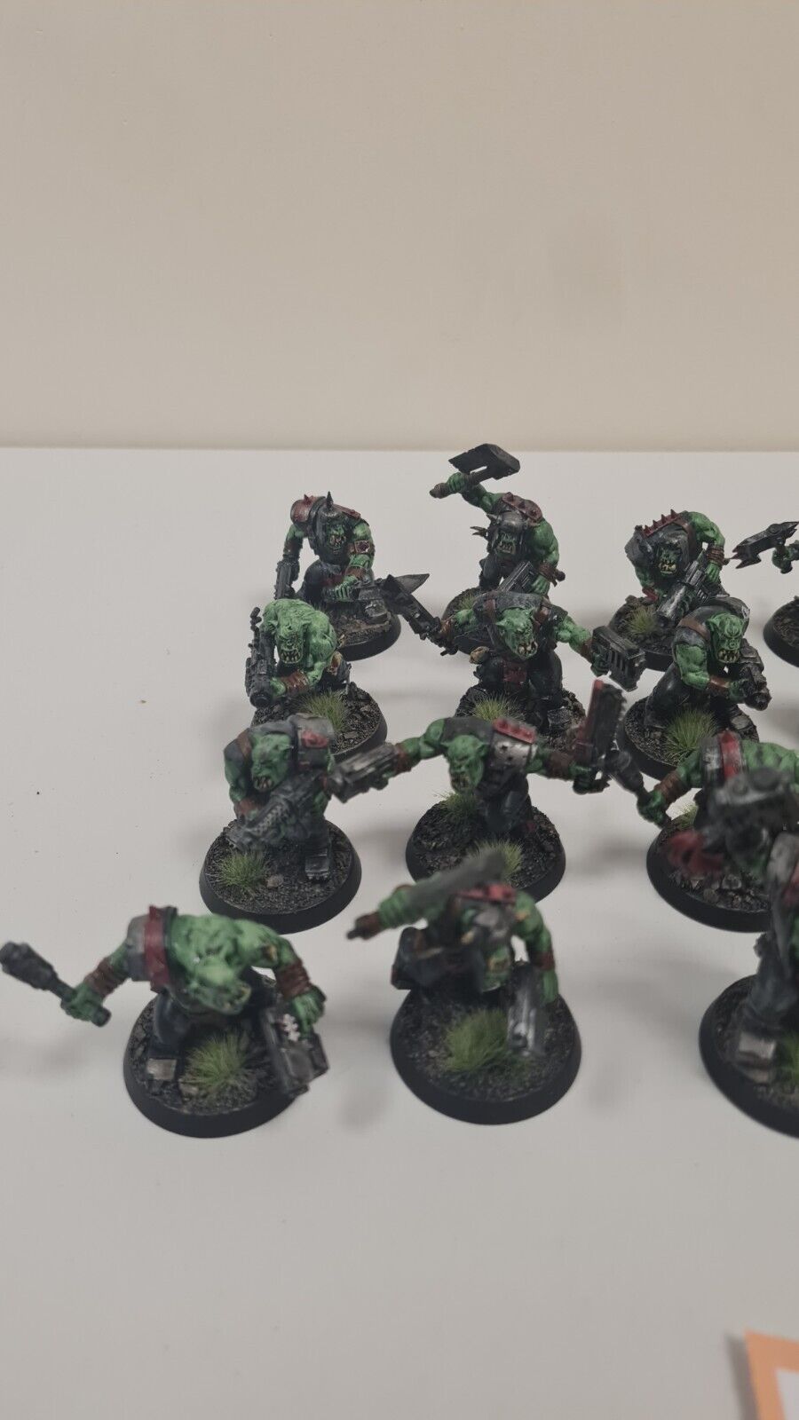 Warhammer 40k Ork Boyz X 19 Nicely Painted