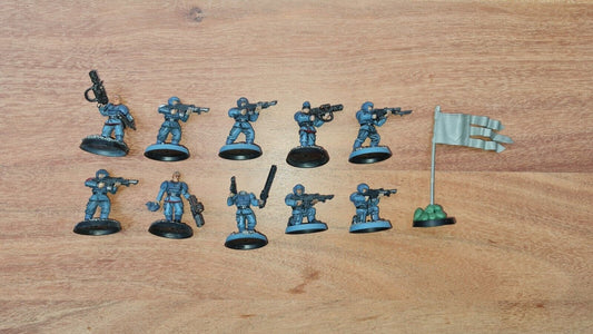 Warhammer Imperial Guard Troop X 10