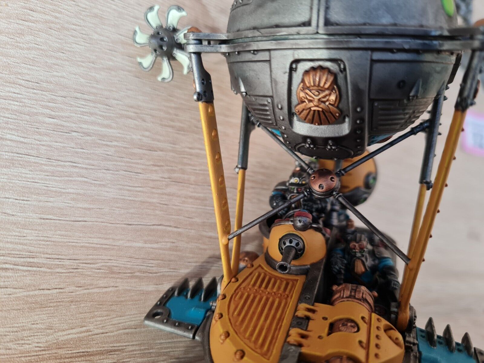 Warhammer Kharadron Starter Collection Gunhauler Nicely Painted