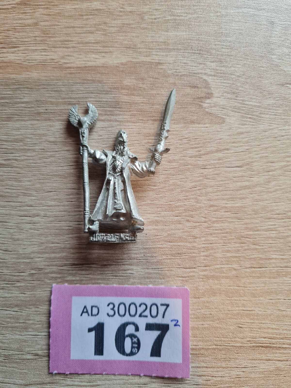 Warhammer High Elf Mage Oop Metal