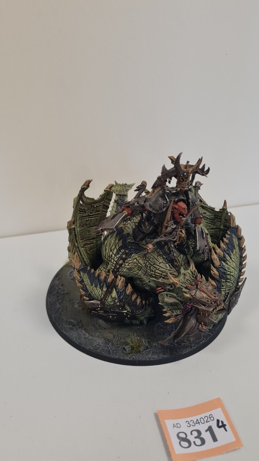 Warhammer Aos Orruk Warclans Megaboss On Maw-krusha Well Painted