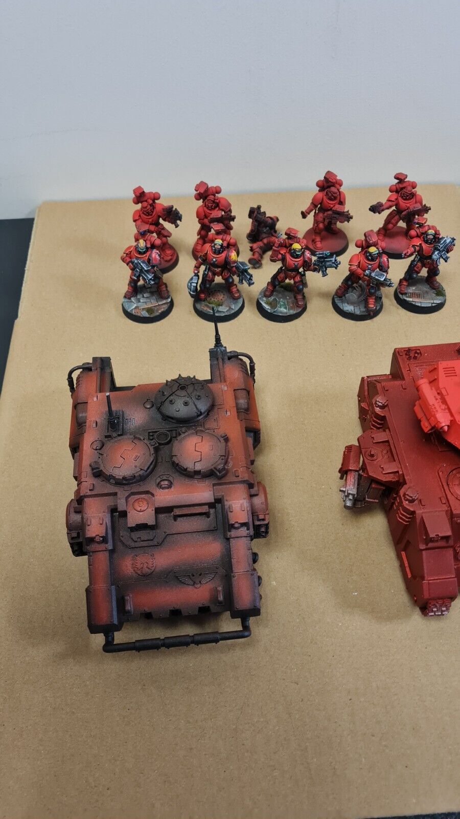 Warhammer 40k Space Marine Army Blood Angels