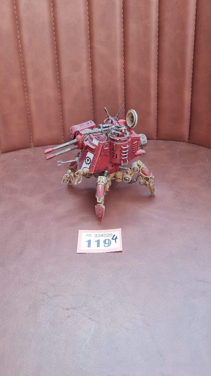 Warhammer 40k Adeptus Mechanicus Onager Dunecrawler Nicely Painted