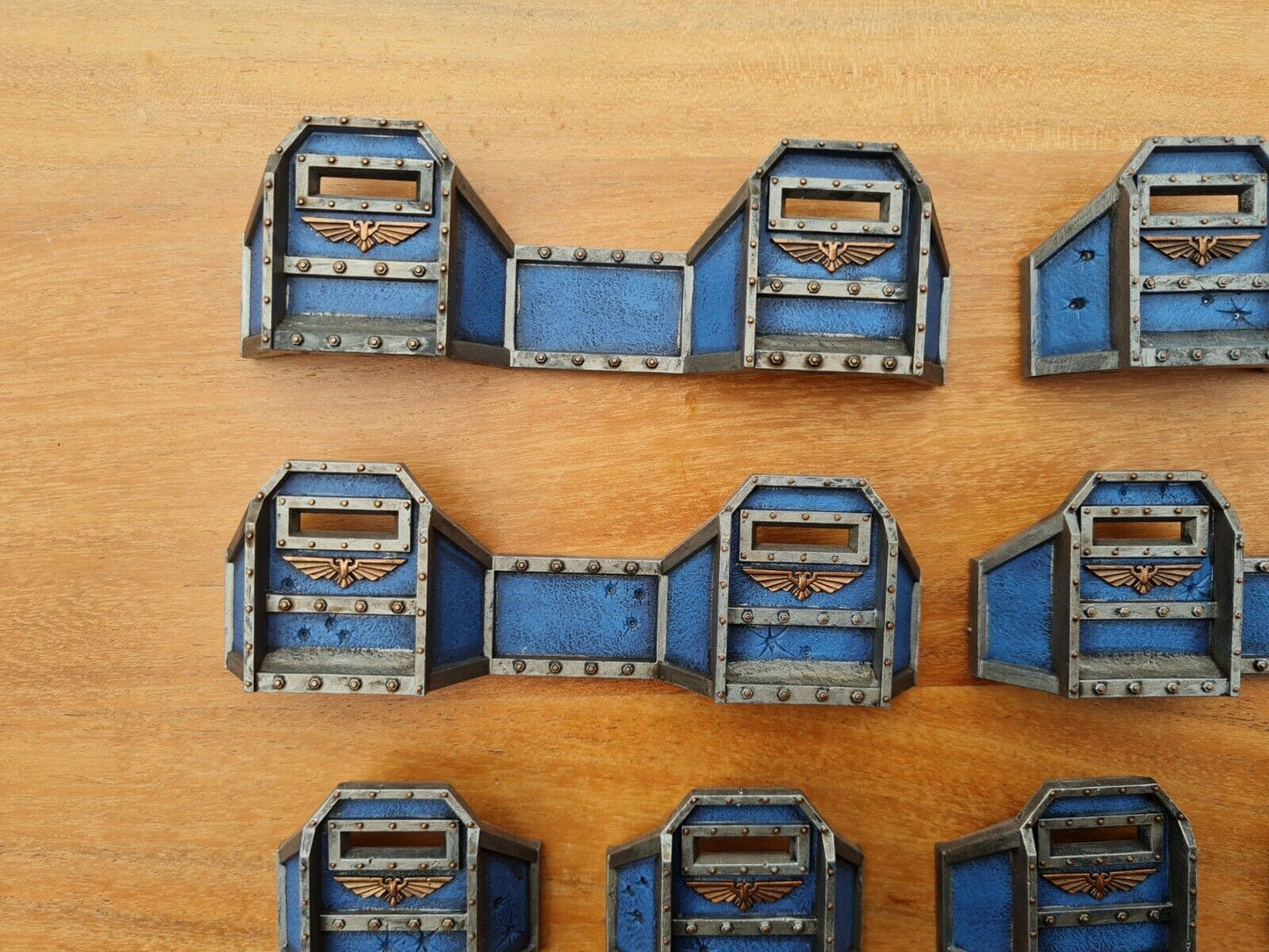 Warhammer 40k Aegis Defense Line Nicely Painted