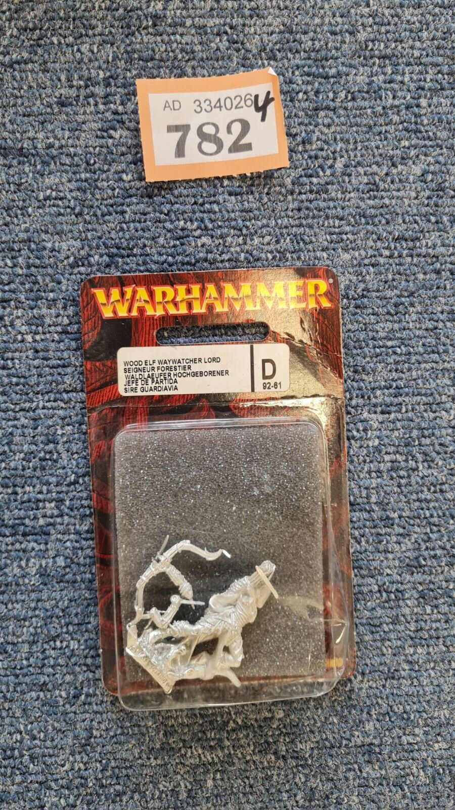 Warhammer Wood Elf Waywatcher Lord New In Blister